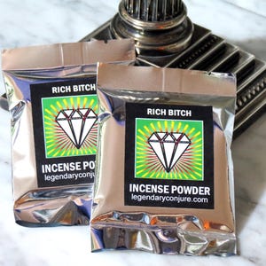 Rich Bitch Incense Powder