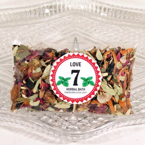 7 Herb Love Bath // 3 Baths Per Packet