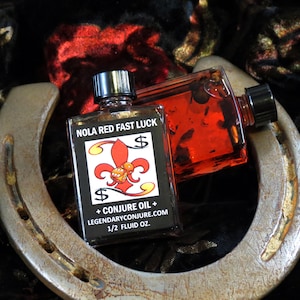 NOLA Red Fast Luck Conjure Oil // .5 oz | 15 mL