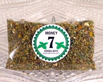 7 Herb Money Bath // 3 Baths Per Packet