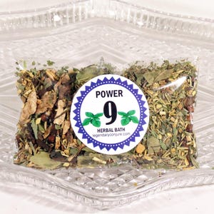 9 Herb Power Bath // 3 Baths Per Packet