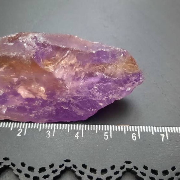 Luminous and Magical Large Raw Ametrine - Balance and Purification - Big Raw Ametrine, Full of Inner Light