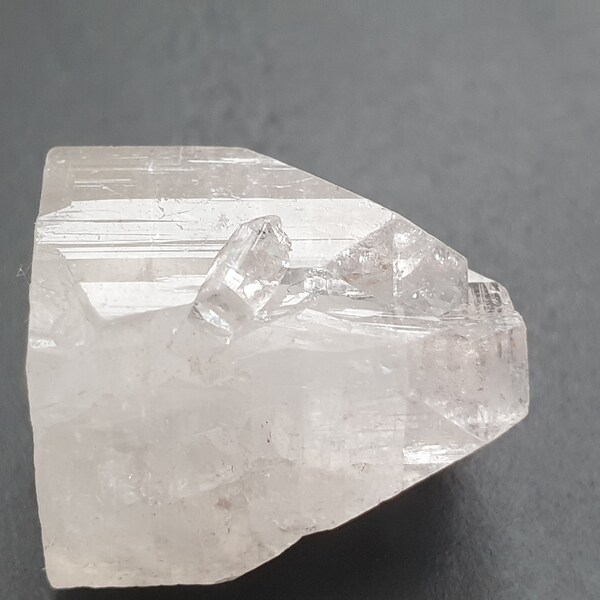 Raise Your Vibration with a Divine Apophyllite Mini Point - just stunning! For your Altar, Meditation, Healing or Grids