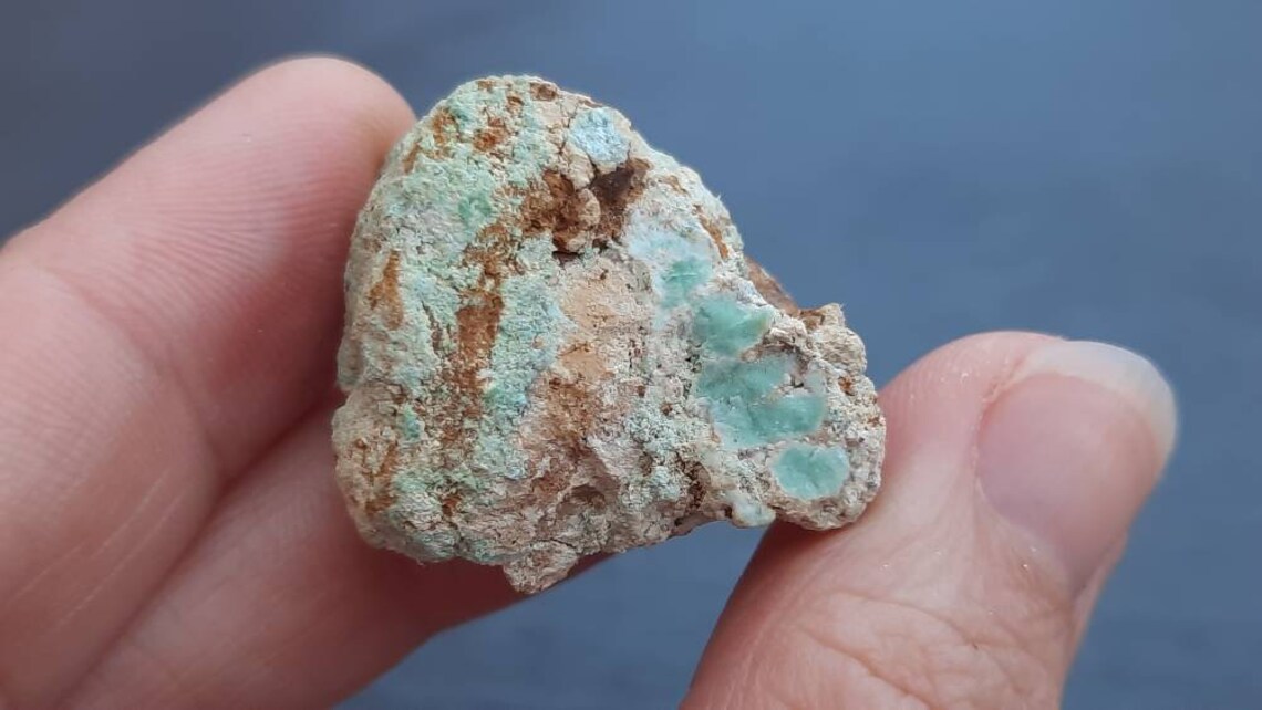 Raw Variscite Specimen aus Spanien | Etsy