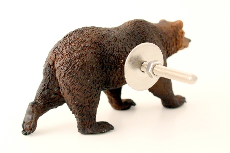 Bear Drawer Knobs Bear Cupboard Knobs Bear Furniture Knobs Etsy