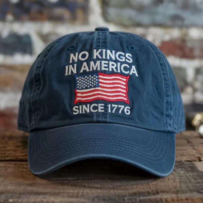 Embroidered No Kings Cap - Etsy
