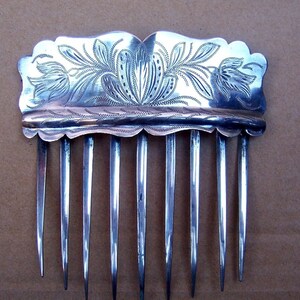 RESERVED 4 JADE  Unmarked Silver Hair Accessory Hair Jewelry Hair Ornament Hair Pin Hair Pick Hair Fork Headdress