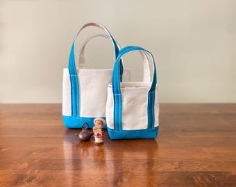 Bolsas de lona pequeñas y mini: bolsa de algodón verde esmeralda para regalo o almuerzo. Bolsa para libros de AA Al-Anon.