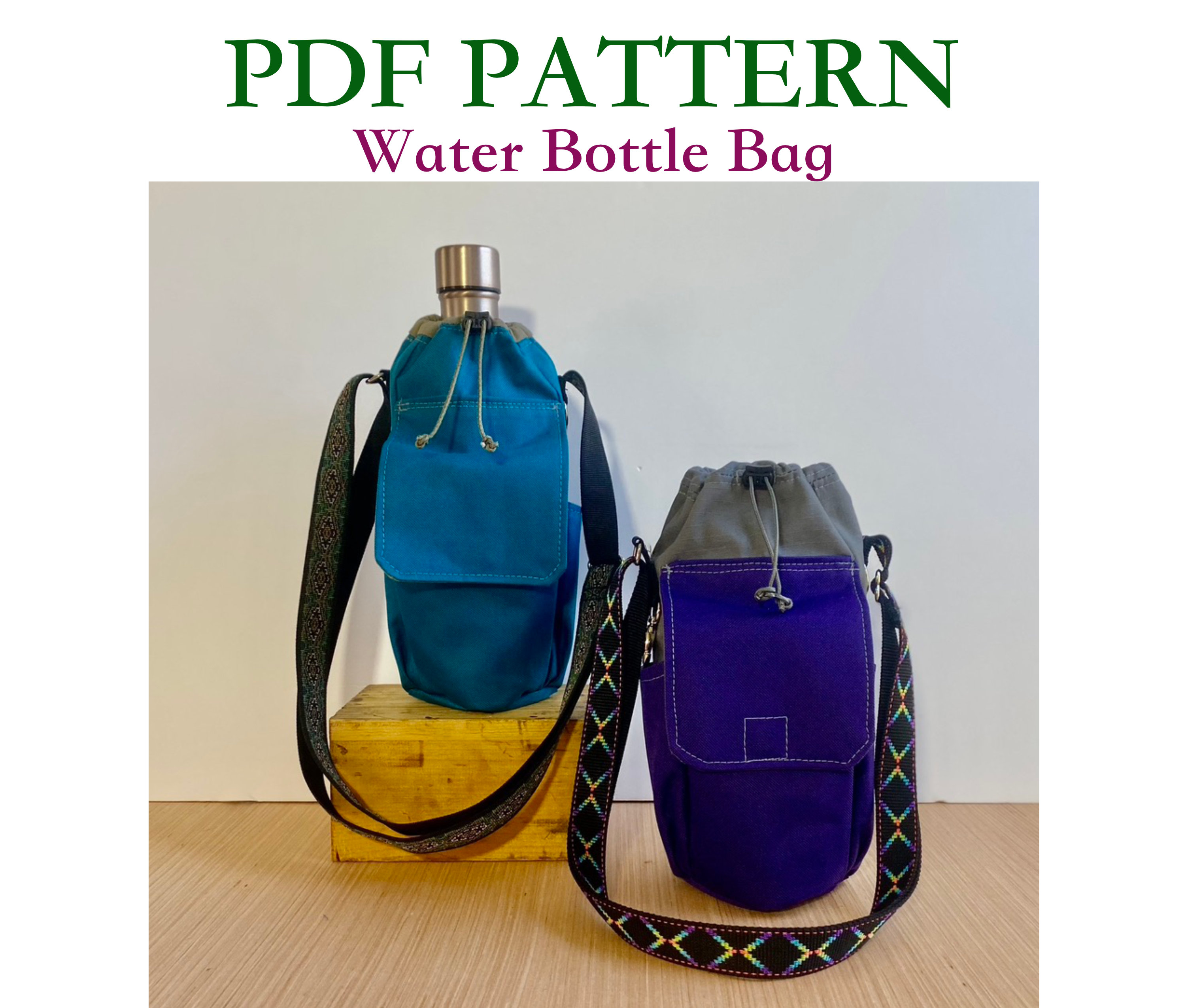 Purse with side hotsell pocket for water bottle