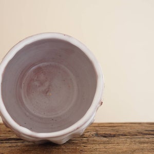 Plant pot. Hand made wheel thrown studio pottery. X31 image 3