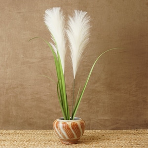 Ikebana vase. Handmade wheel thrown studio pottery. G1799. StevaCeramics. Kenzan flower frog not included.