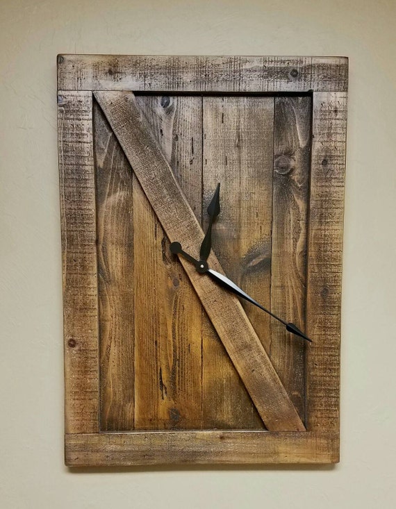 Estilo Rústico Reloj De Pared Rustico Reloj De Pared De Estilo