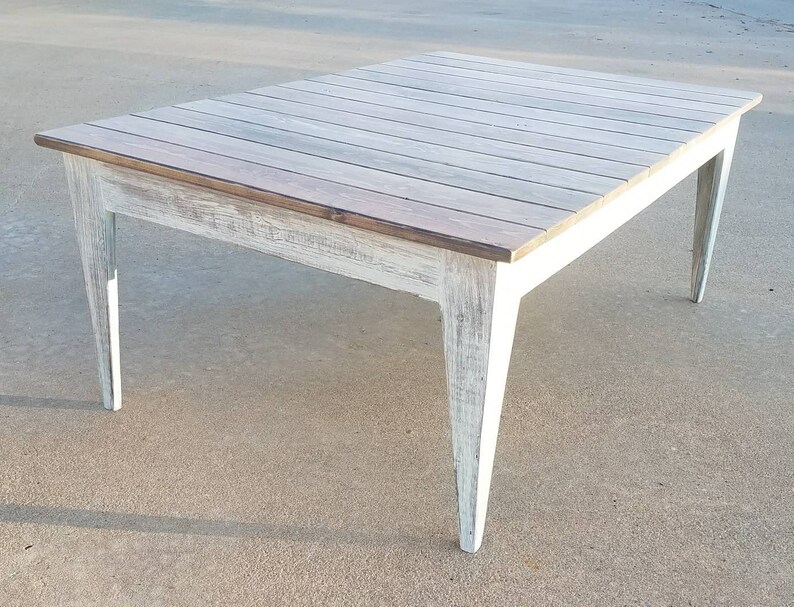 The Cape Cod Farmhouse Coffee Table Reclaimed Wood Coffee Etsy