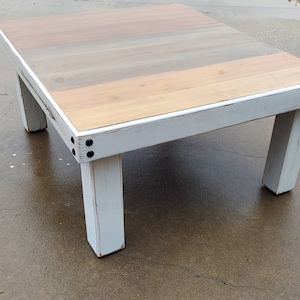 Reclaimed wood coffee table - farmhouse furniture - rustic table - farmhouse coffee table - farmhouse decor