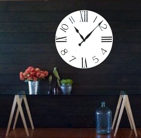 The Emily Farmhouse Wall Clock reloj de pared grande reloj