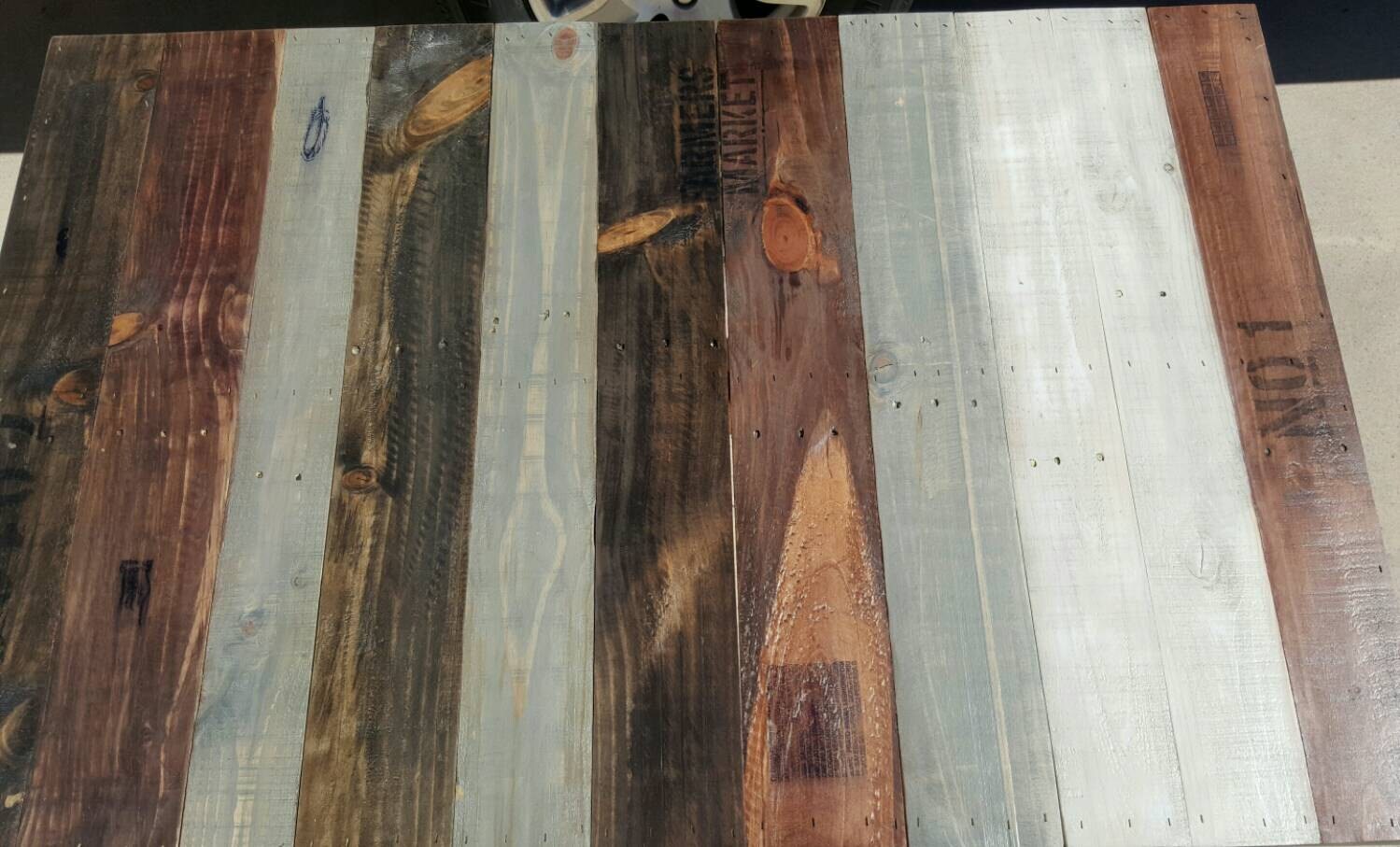 Reclaimed Wood Dining Table Farmhouse Dining Table | Etsy