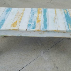 Reclaimed wood coffee table - farmhouse furniture - farmhouse coffee table - rustic table - farmhouse decor