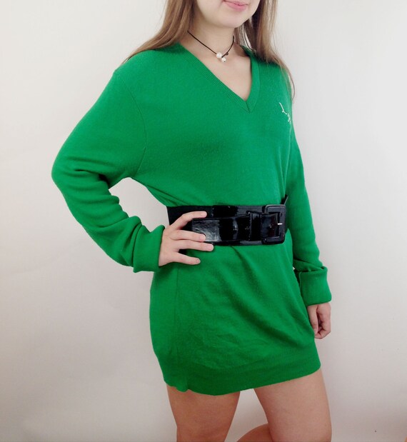 sweater dress 80s