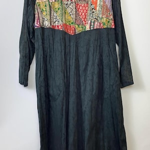 chinese dress ladies J.crew Universal Standard for J.Crew jersey long-sleeve maxi dress in   Pit-a-Pats.com