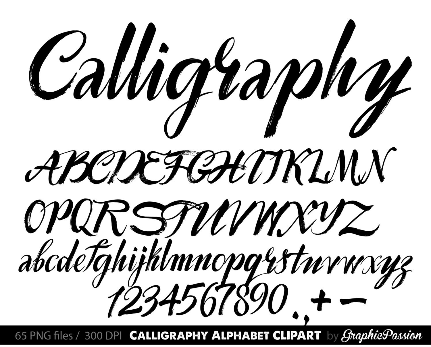 Calligraphy Alphabet Printable