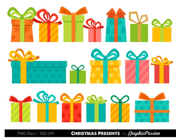 presents clipart christmas presents