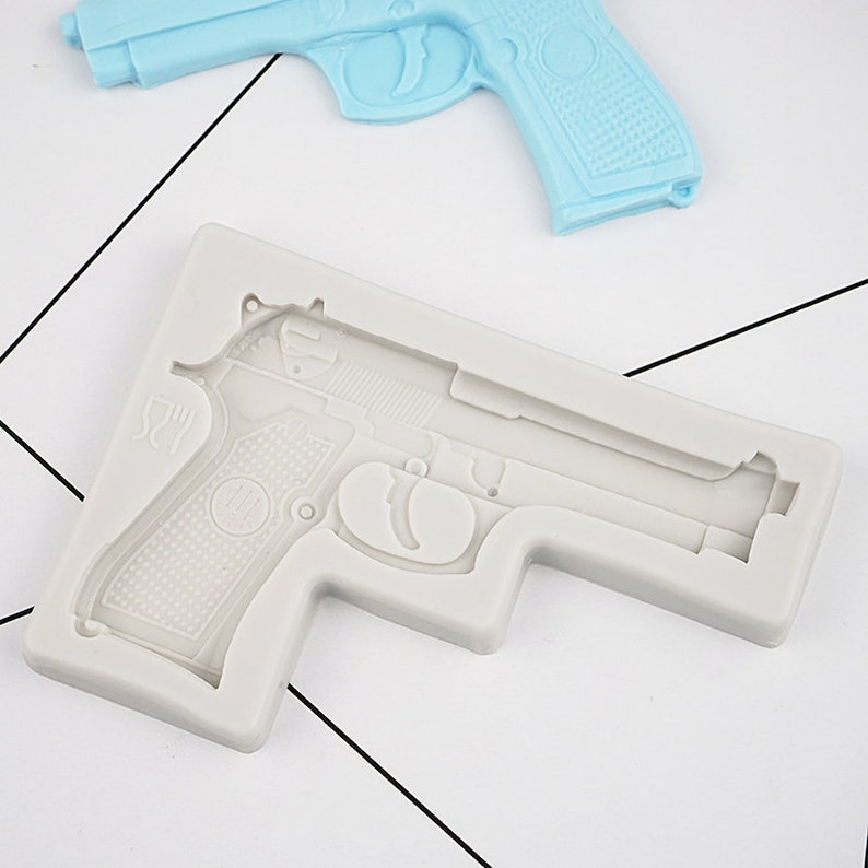 Gun Silicone Mold Pistol Mold Resin Mold Chocolate Mold Etsy