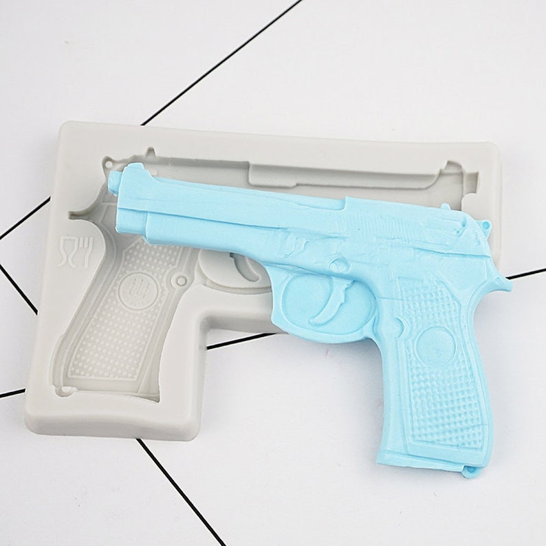 Gun Silicone Mold Pistol Mold Resin Mold Chocolate Mold Etsy
