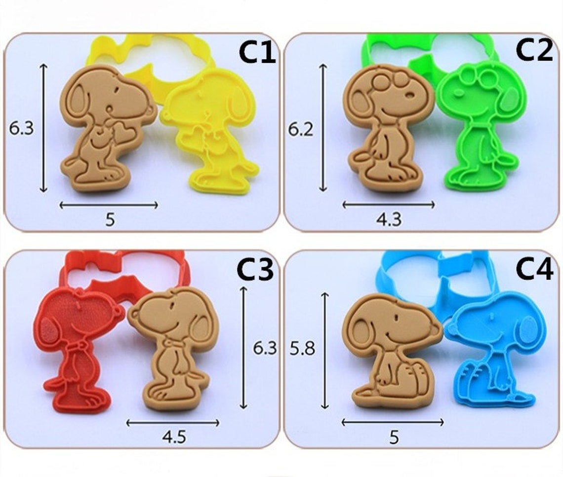 1 Piece of Snoopy Cookie Cutters/3D Printed Cookie Etsy