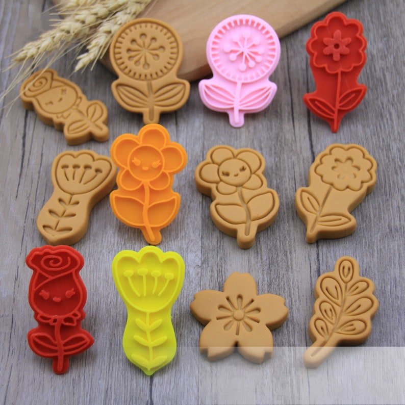 1 Piece of Flower Cookie Cutters/3D Printed Cookie Etsy