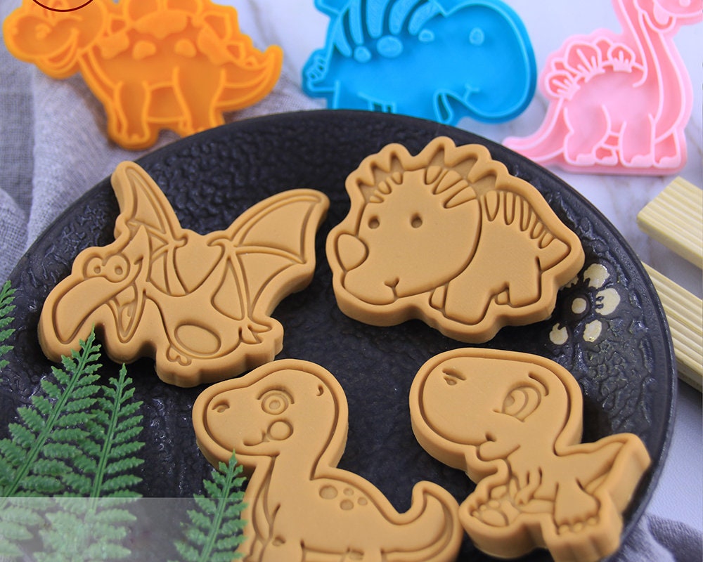 1 Piece of Cute Dinosaur Cookie Cutters/3D Printed Cookie Etsy