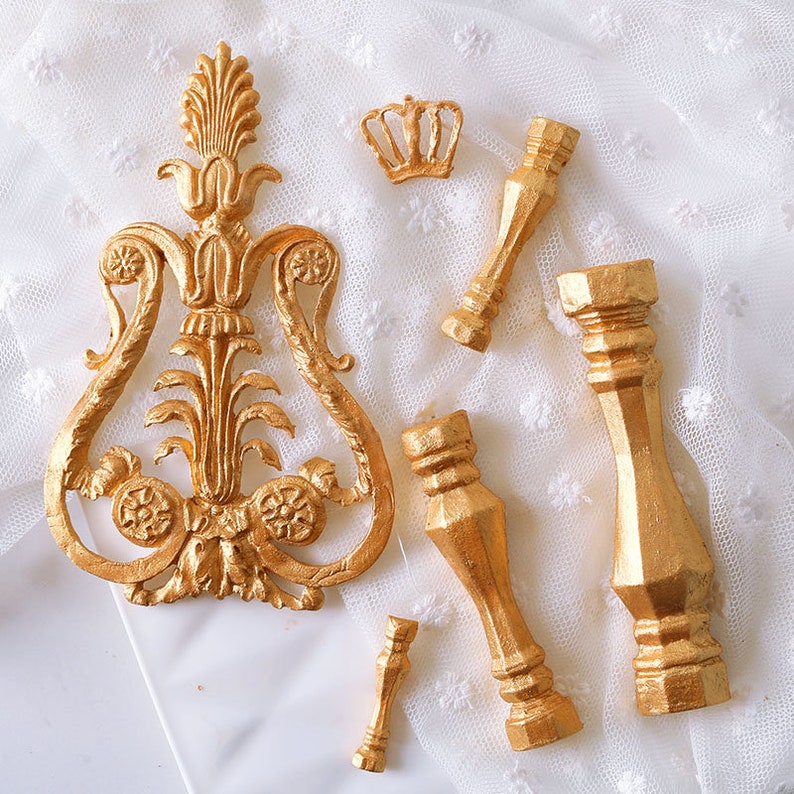 Crown Cameo Roman Column Greek Pillar Silicone Mold Resin Etsy