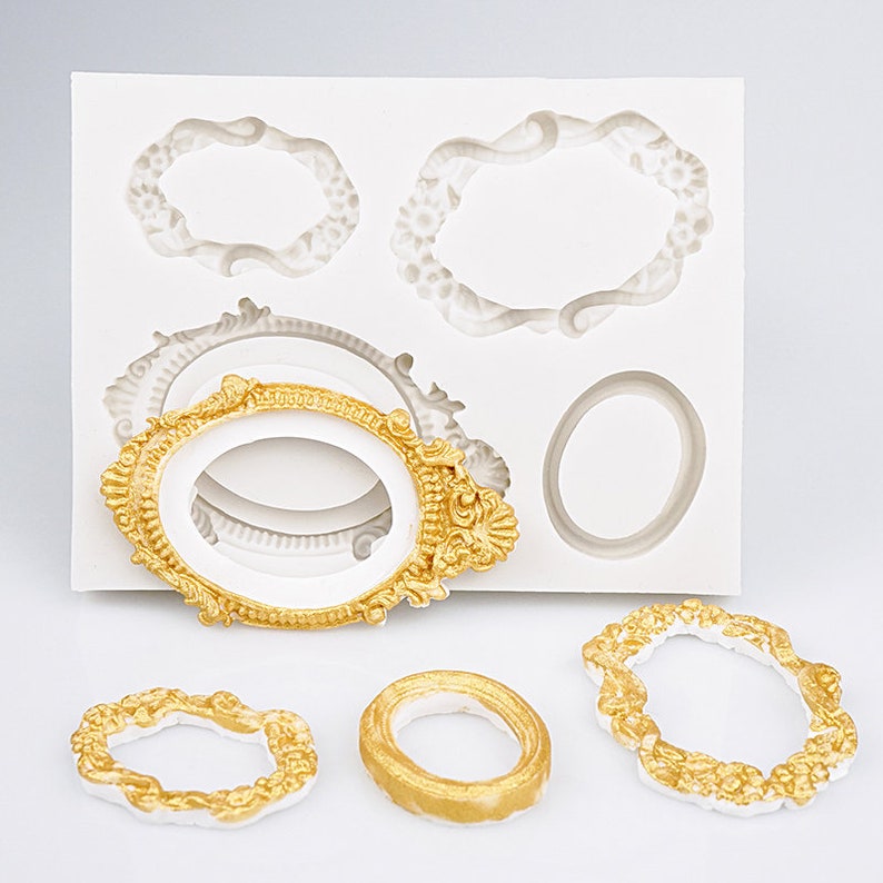 Picture Frames Silicone Mold Resin Mold Chocolate Mold Etsy