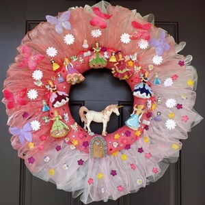 26" Wonderful  Handmade Wreath baby shower girl gift - Fairy tale - Great Gift!