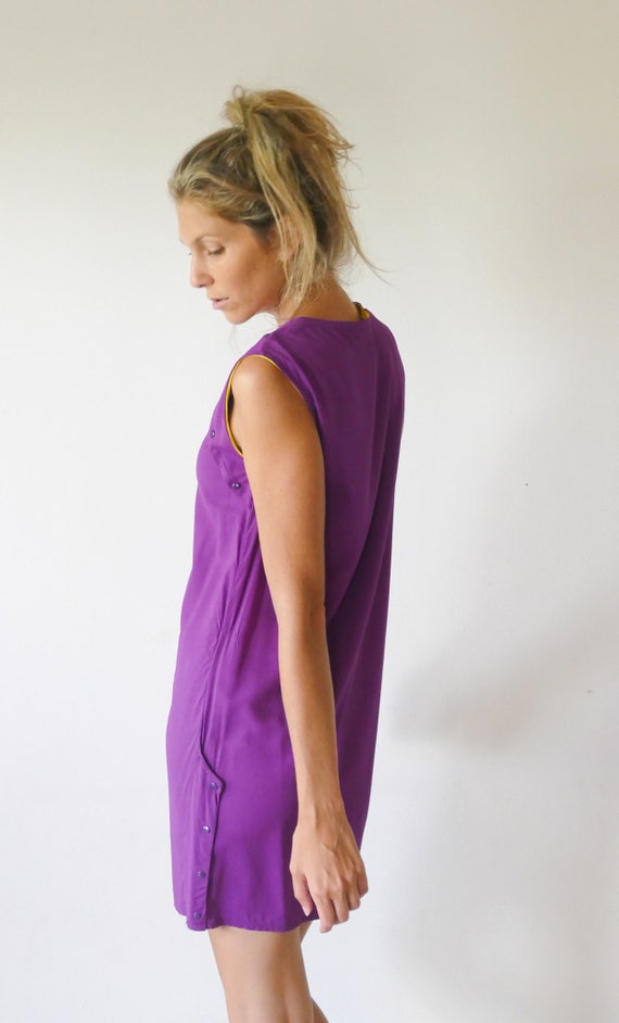 Sommerkleid XS Lila Minikleid Violettes Sommerkleid - Etsy Österreich