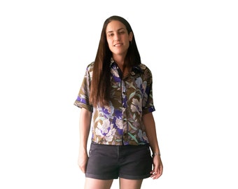 Blossom Oasis Floral Button Up Shirt