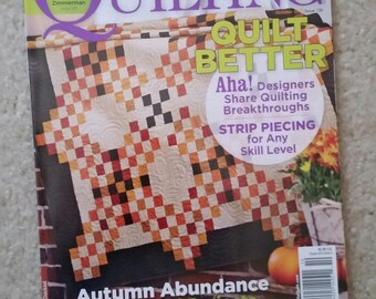 American Patchwork and Quilting Magazine October 2015