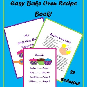 Easy Bake Oven Recipe Book