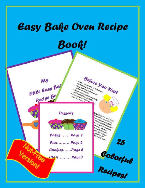Easy Bake Oven Recipe Book