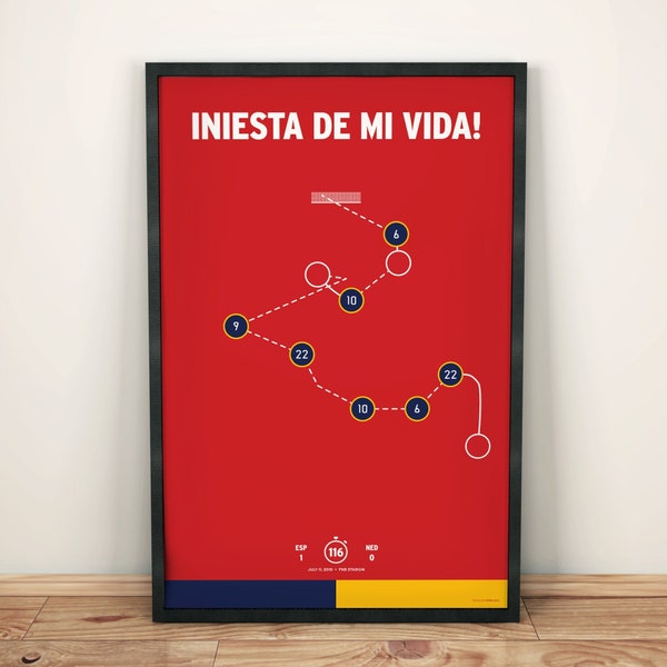 Spain - Iniesta 2010