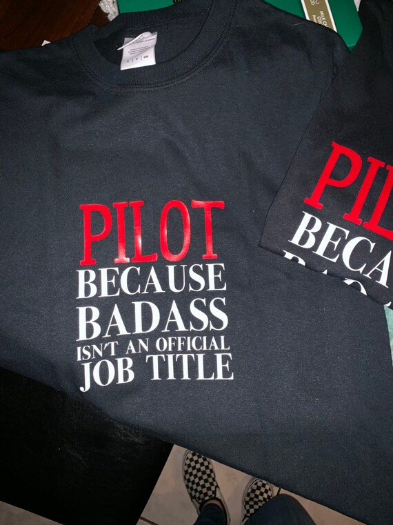 funny pilot shirts