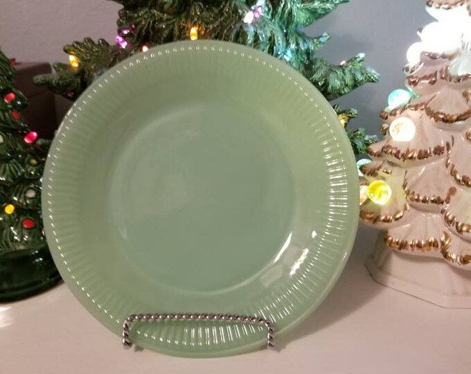 Fire King Jane Ray Jadeite Salad Plate Etsy
