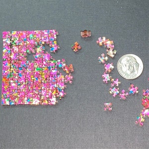 Glitter Nano impossible puzzle! 100 pieces!