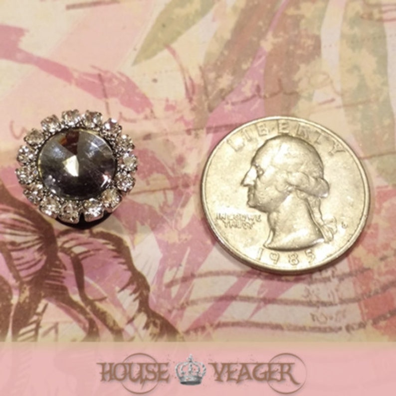 Plugs Gauges Smoky Crystal Wedding Plugs 2ga 6mm 0ga Etsy