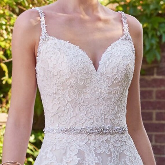 Rebecca Ingram  “ALLISON” Wedding dress, ivory ch… - image 4