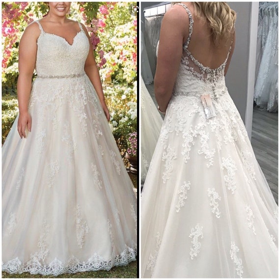 Rebecca Ingram  “ALLISON” Wedding dress, ivory ch… - image 6