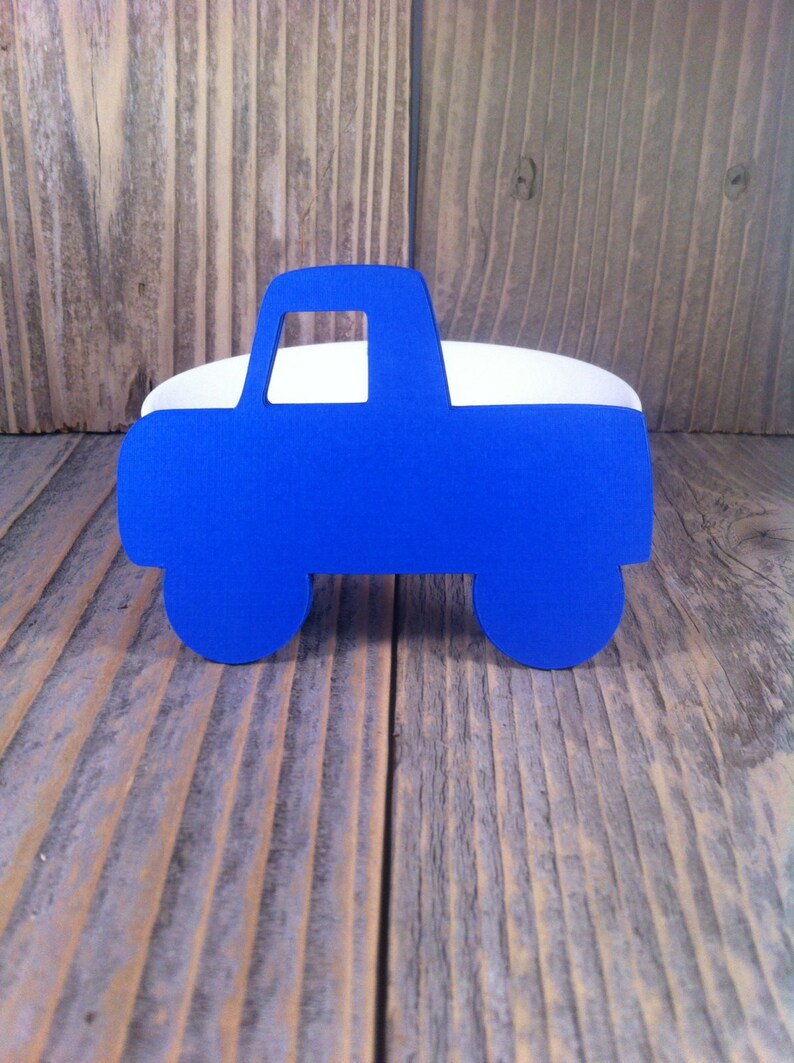 Boys Party truck shapes Party Supplies craft supplies truck die cuts Truck Paper Cut Outs