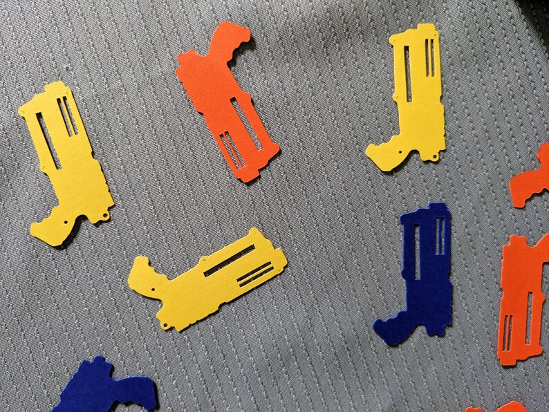 Nerf Gun Confetti Custom Orders Accepted Etsy