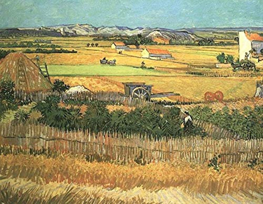 Vintage 1957 Van Gogh Portrait Vintage 1957 Van Gogh Portrait