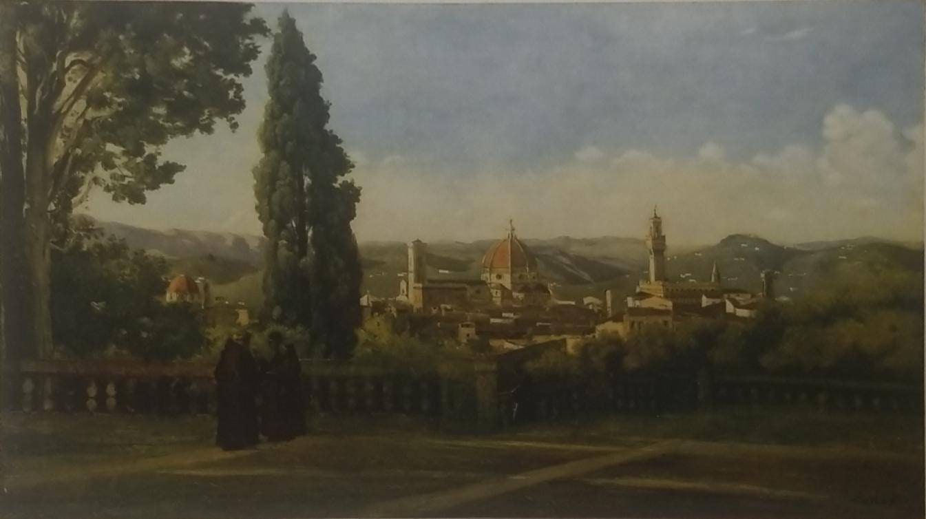 ジャン・バティスト・カミーユ・コロー フィレンツェ、ボーボリ庭園