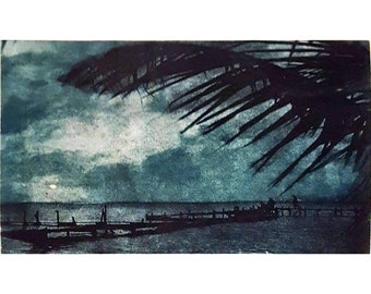 Bill Sullivan Palm Beach Original Lithograph